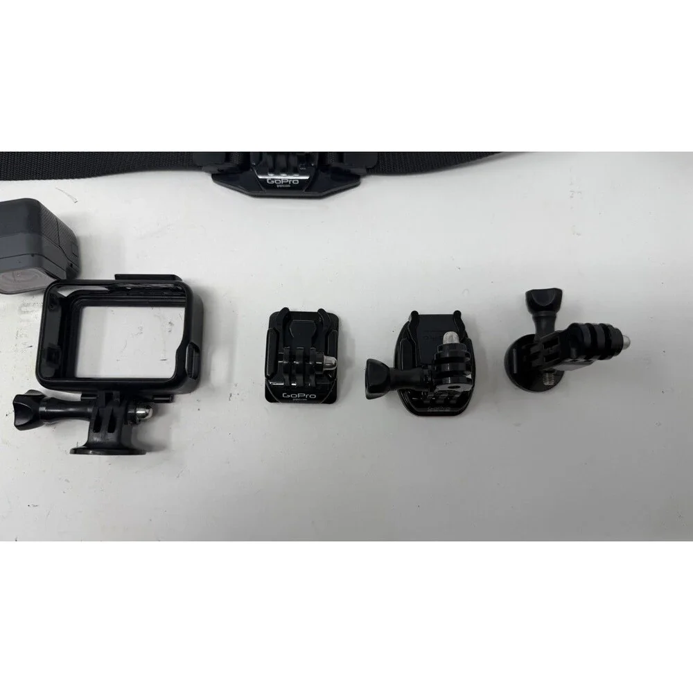 GoPro Hero 5 Black Camera w/mounting clips and accessories